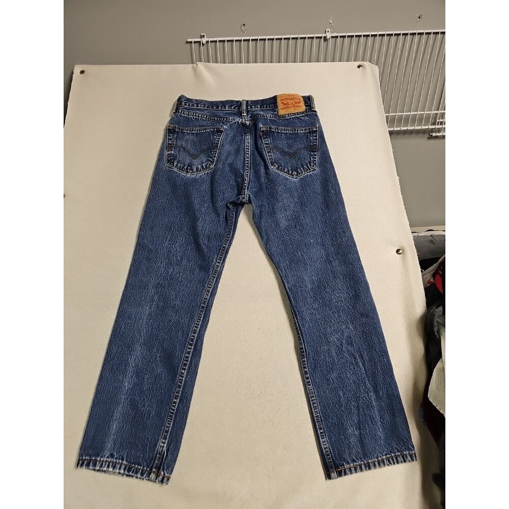 Vintage Levis Jeans Men’s 34X30  Regular Fit Blue‎ Denim 505